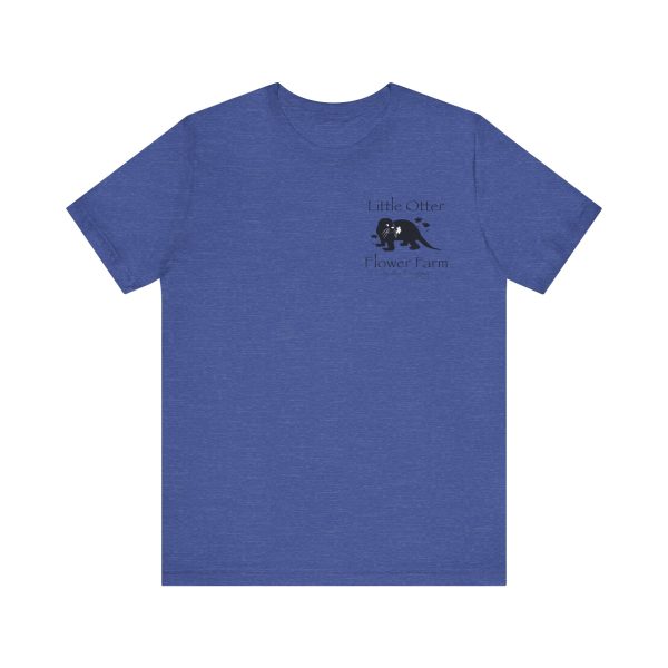 Unisex Jersey Short Sleeve Tee front AND back logo - Image 13